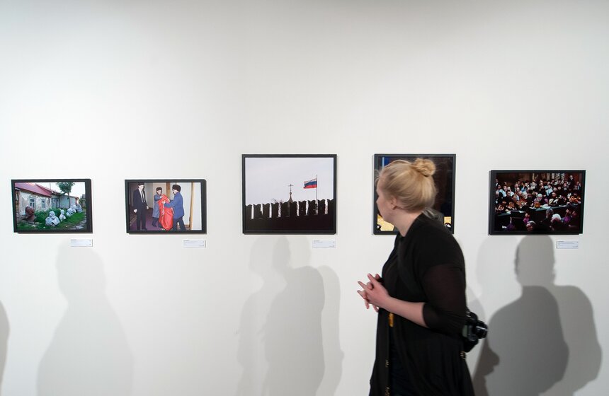 Выставка "Полет сквозь время" в центре "Рабочий и колхозница" 9 фото