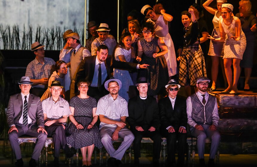 Спектакли "Золотой маски": опера на санскрите "Сатьяграха" 28 фото