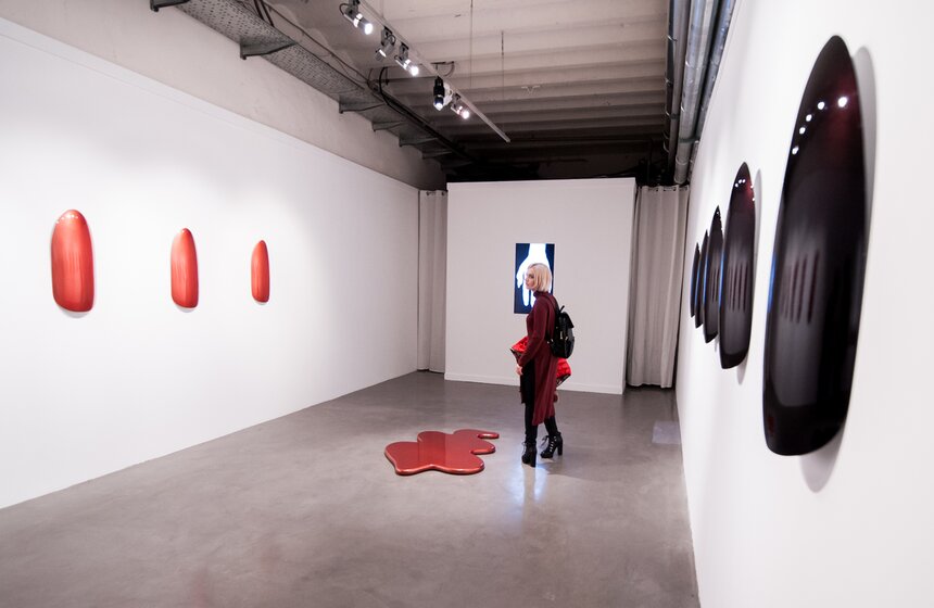 Выставка Елены Мартыненко "Салон красоты" на "Винзаводе" 15 фото