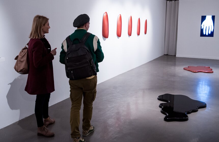 Выставка Елены Мартыненко "Салон красоты" на "Винзаводе" 18 фото