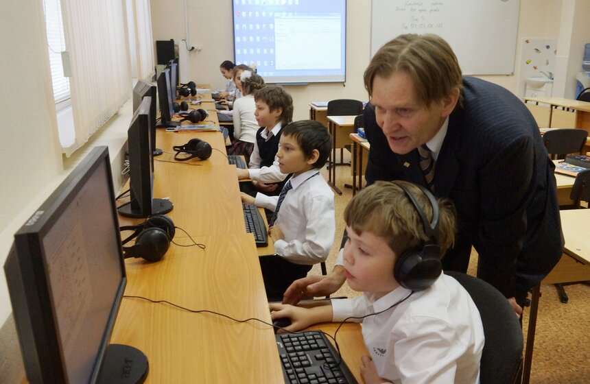 Сергей Собянин посетил столичный лицей №1158 2 фото