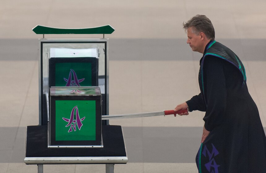 Акция "Ночь иллюзий в метро" 19 фото