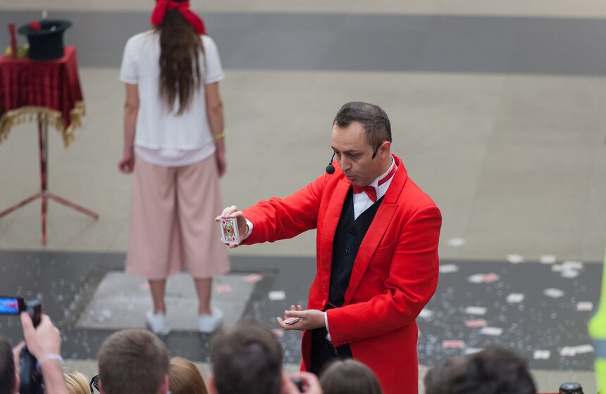 Акция "Ночь иллюзий в метро" 17 фото