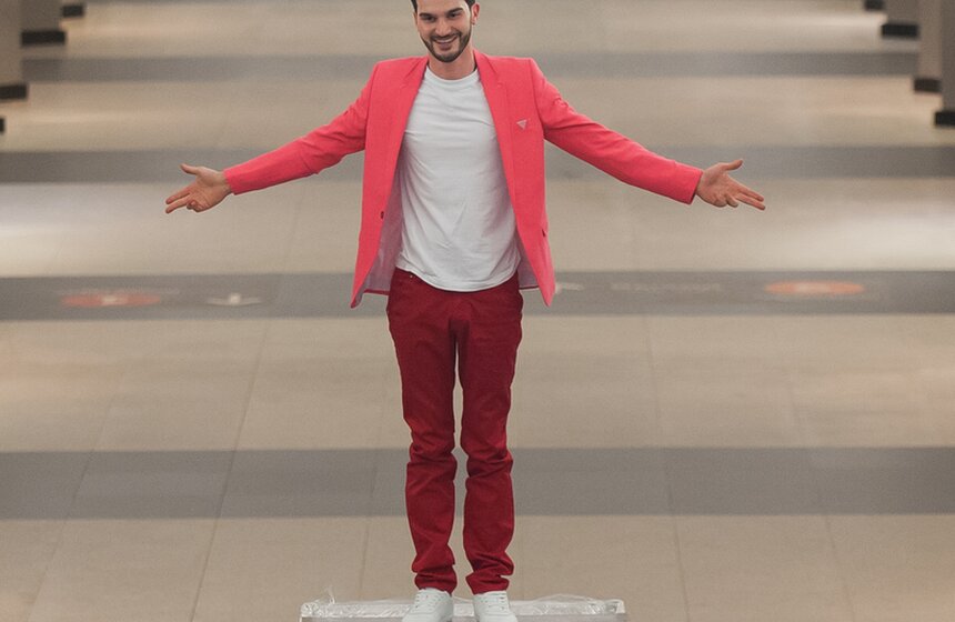 Акция "Ночь иллюзий в метро" 28 фото