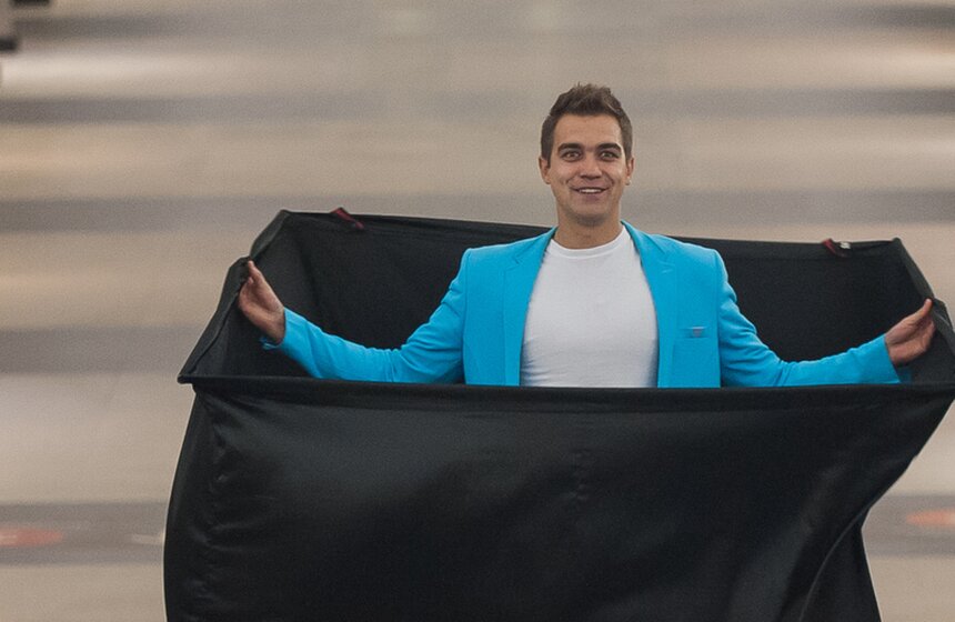 Акция "Ночь иллюзий в метро" 27 фото