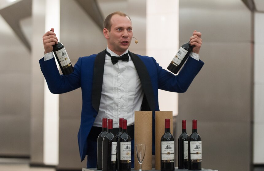 Акция "Ночь иллюзий в метро" 11 фото