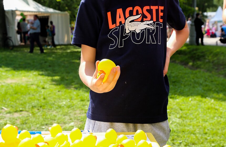 Утиный заплыв в Воронцовском парке 3 фото