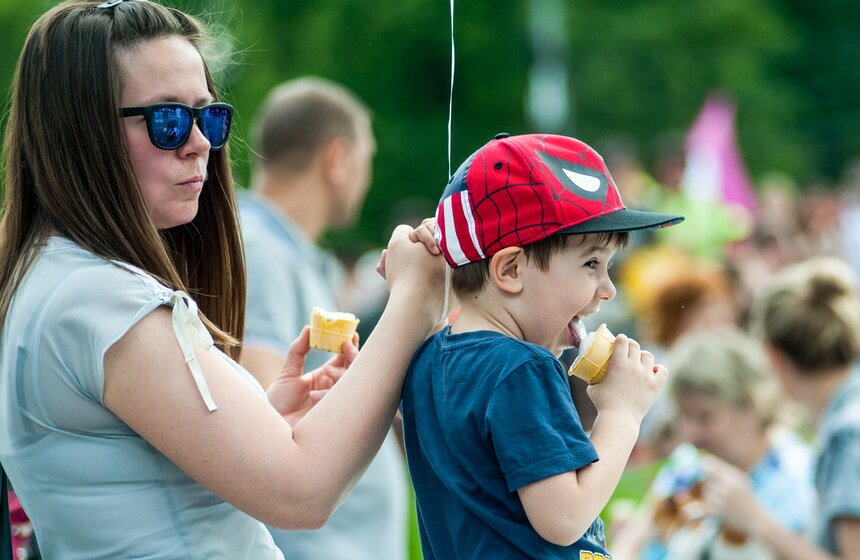 Городской праздник мороженого в Сокольниках 22 фото