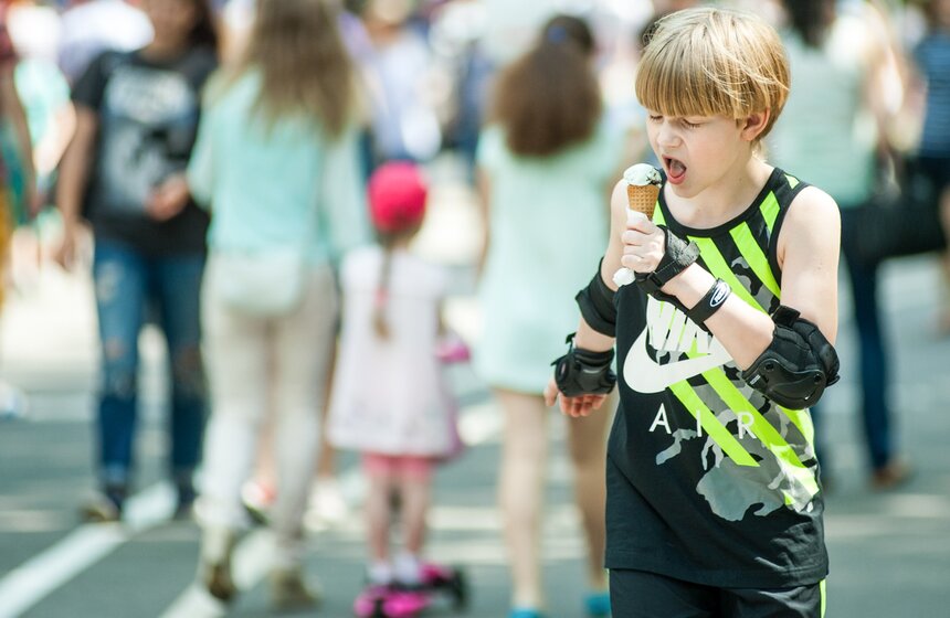 Городской праздник мороженого в Сокольниках 9 фото