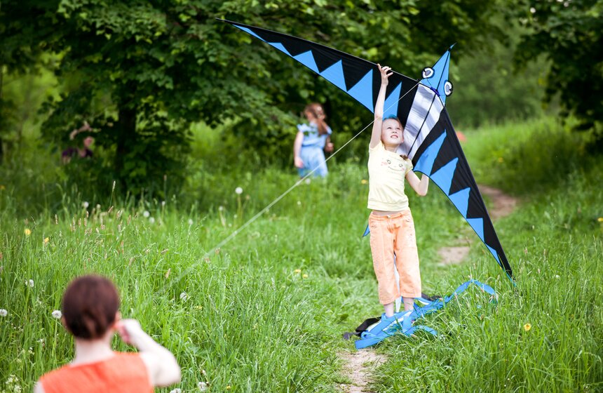 Фестиваль воздушных змеев "Пестрое небо" 4 фото