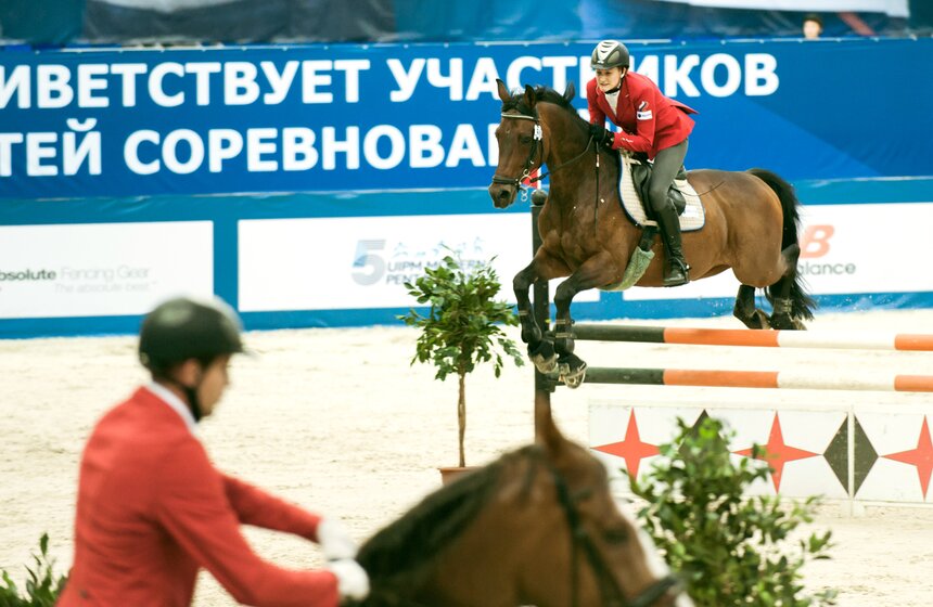 Чемпионат мира по современному пятиборью в "Олимпийском" 15 фото