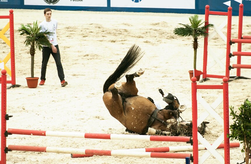 Чемпионат мира по современному пятиборью в "Олимпийском" 14 фото