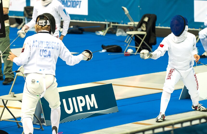 Чемпионат мира по современному пятиборью в "Олимпийском" 3 фото