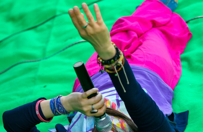 День хиппи в парке "Царицыно". Фоторепортаж 26 фото