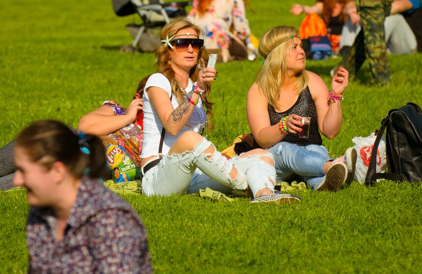 День хиппи в парке "Царицыно". Фоторепортаж 19 фото
