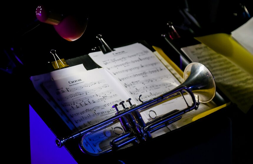 Открытие джазового сезона на крыше "Рабочего и колхозницы" 26 фото