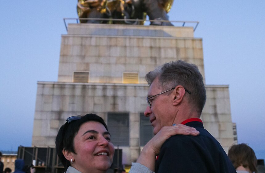 Открытие джазового сезона на крыше "Рабочего и колхозницы" 18 фото