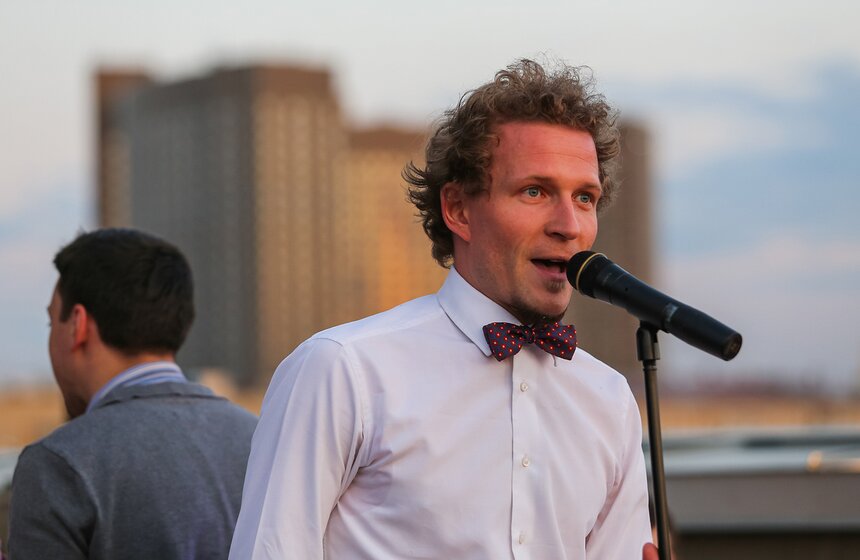 Открытие джазового сезона на крыше "Рабочего и колхозницы" 11 фото