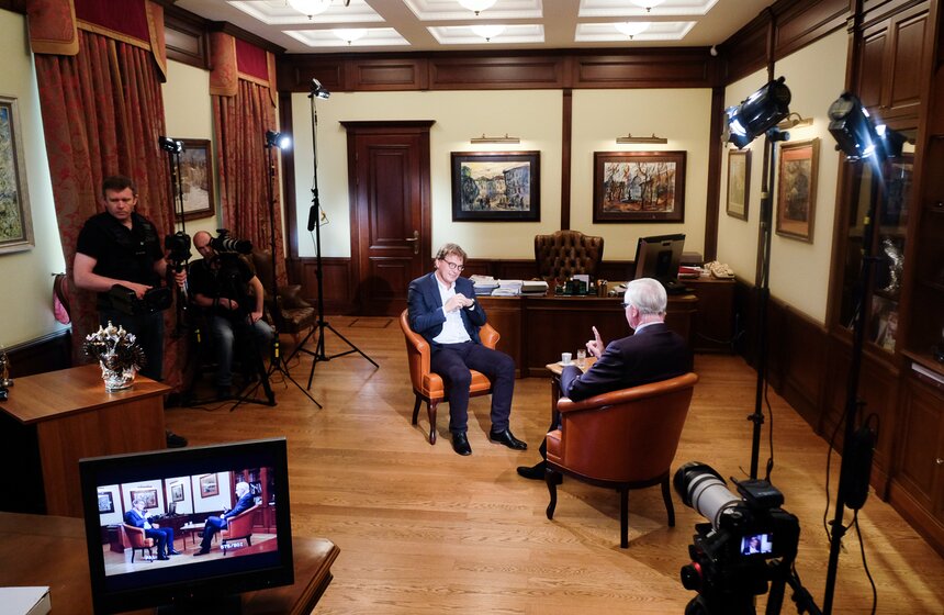 Александр Шохин принял участие в программе "Важная персона" 10 фото