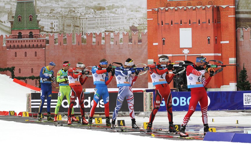 В Москве завершилась биатлонная "Гонка чемпионов" 7 фото