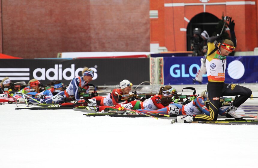 В Москве завершилась биатлонная "Гонка чемпионов" 11 фото