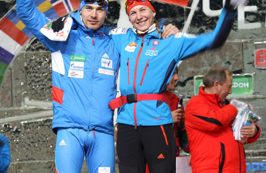 В Москве завершилась биатлонная "Гонка чемпионов" 3 фото