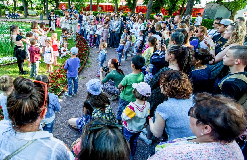 День защиты детей в парке Горького и МУЗЕОНЕ 22 фото