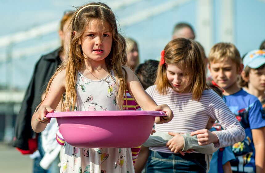 День защиты детей в парке Горького и МУЗЕОНЕ 17 фото