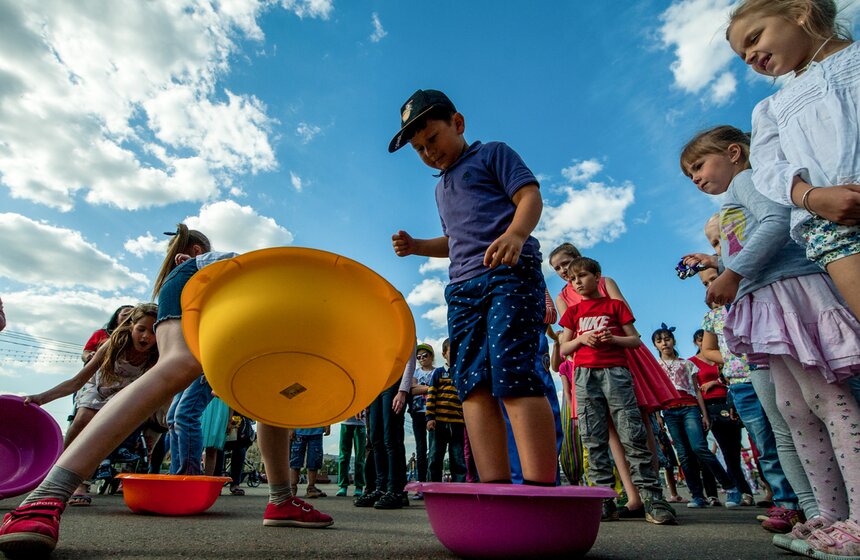 День защиты детей в парке Горького и МУЗЕОНЕ 18 фото