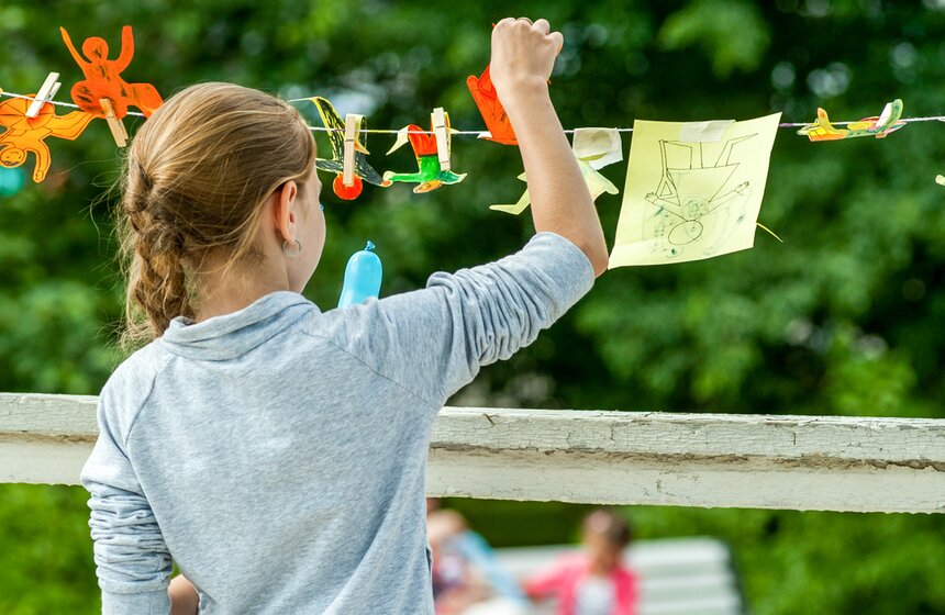 День защиты детей в парке Горького и МУЗЕОНЕ 6 фото