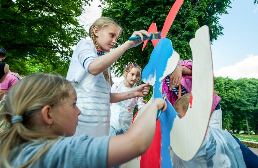 День защиты детей в парке Горького и МУЗЕОНЕ 11 фото