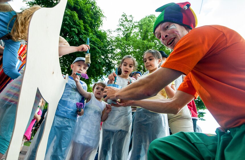 День защиты детей в парке Горького и МУЗЕОНЕ 10 фото