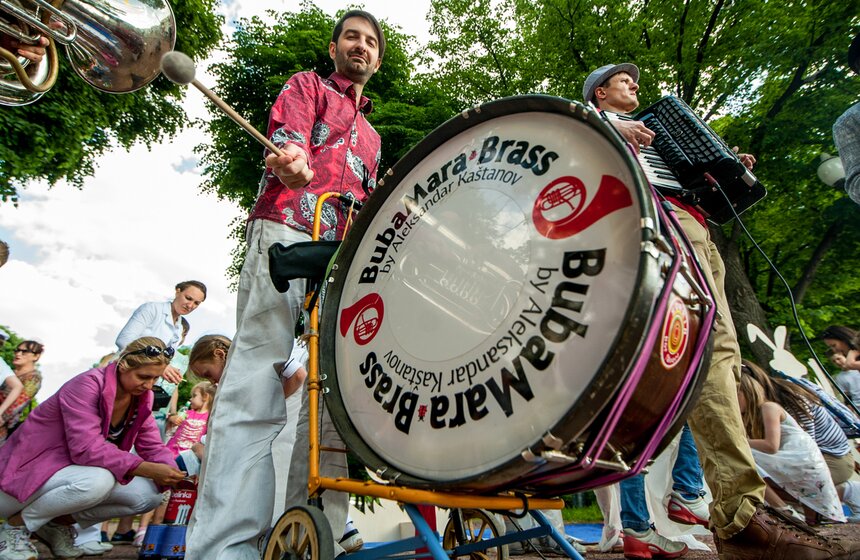 День защиты детей в парке Горького и МУЗЕОНЕ 9 фото
