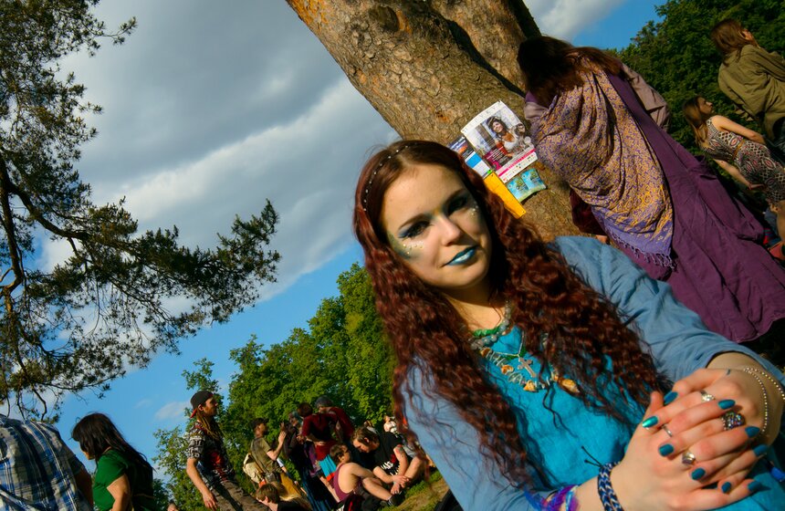 День хиппи в парке "Царицыно". Фоторепортаж 15 фото
