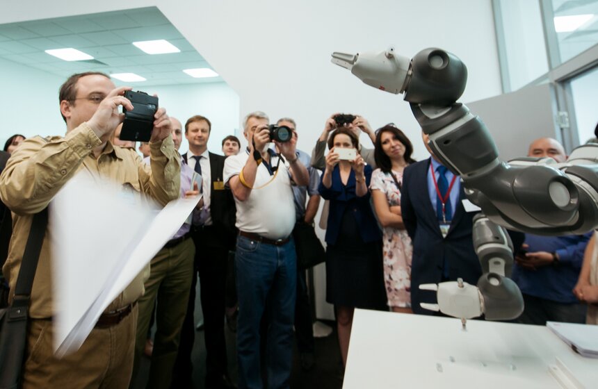 Открытие Инновационного робототехнического учебного центра ABB 34 фото