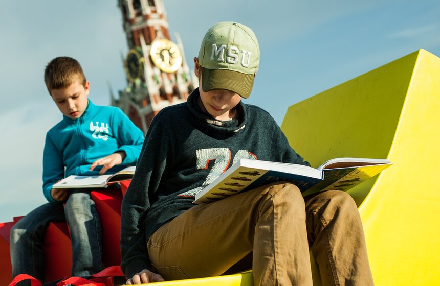 На Красной площади открылся книжный фестиваль 5 фото