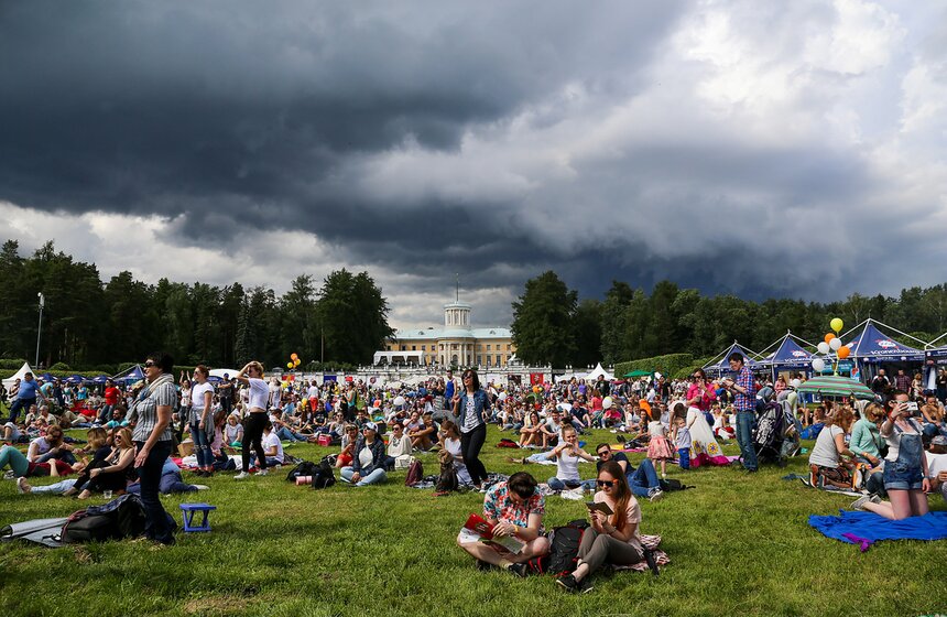 Фестиваль "Усадьба Jazz" в усадьбе Архангельское 6 фото