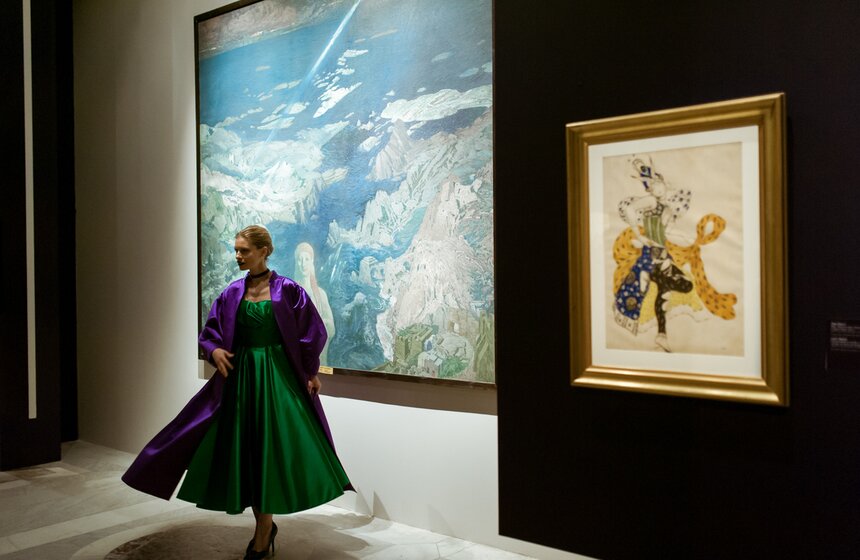 Выставка "Лев Бакст" в ГМИИ им. Пушкина 20 фото