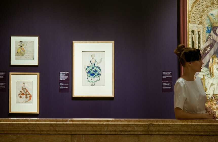 Выставка "Лев Бакст" в ГМИИ им. Пушкина 14 фото