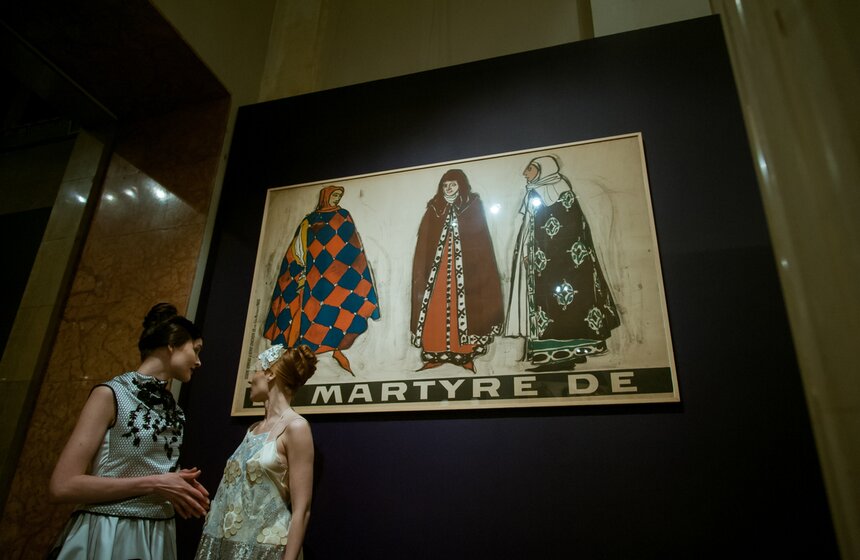 Выставка "Лев Бакст" в ГМИИ им. Пушкина 9 фото