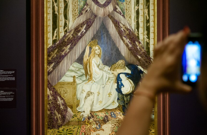 Выставка "Лев Бакст" в ГМИИ им. Пушкина 27 фото