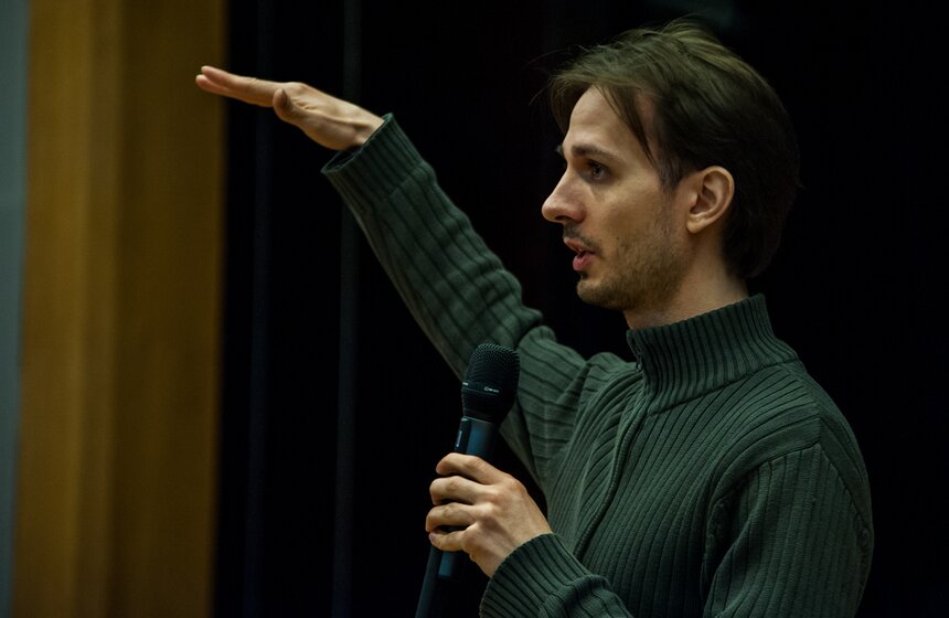 Презентация сцены-трансформера в театре Олега Табакова 15 фото