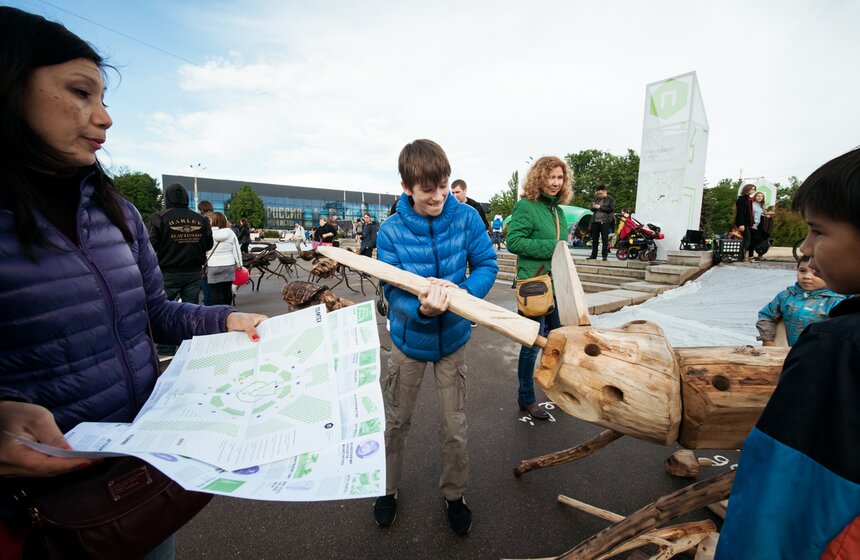 В Москве завершился уличный фестиваль науки "Политех" 21 фото