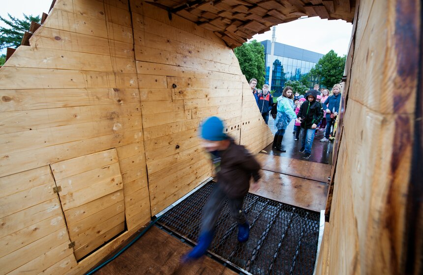 В Москве завершился уличный фестиваль науки "Политех" 12 фото