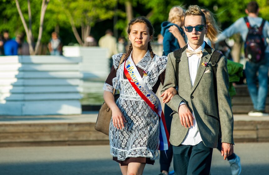 Последний звонок в столице 34 фото