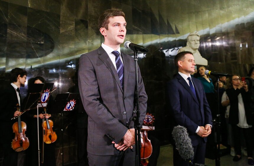 Презентация пилотного проекта "Музыка в метро" 13 фото