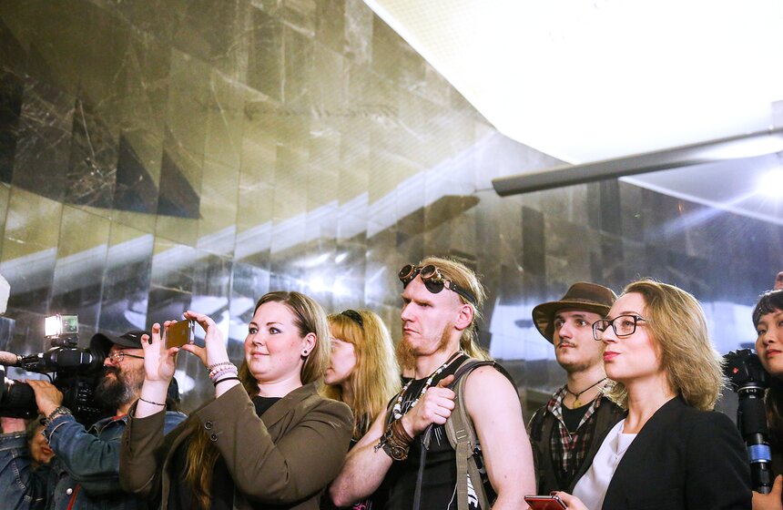 Презентация пилотного проекта "Музыка в метро" 12 фото