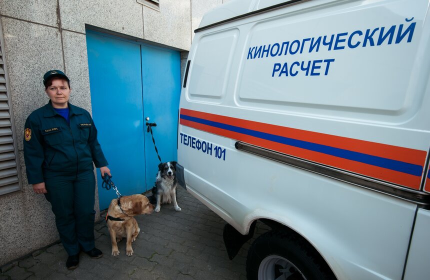 Учения МЧС у башен "Москва-Сити" 5 фото