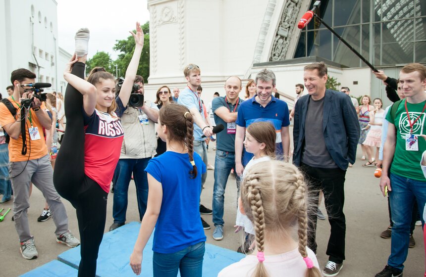 Всероссийский олимпийский день на ВДНХ 21 фото