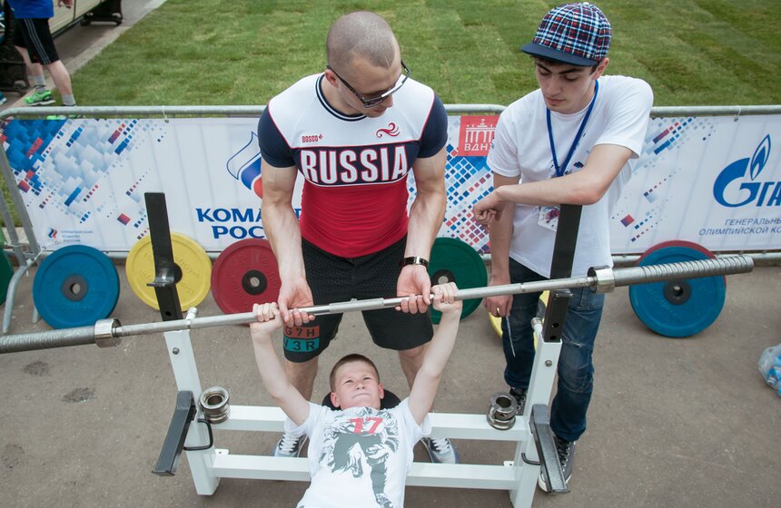 Всероссийский олимпийский день на ВДНХ 3 фото